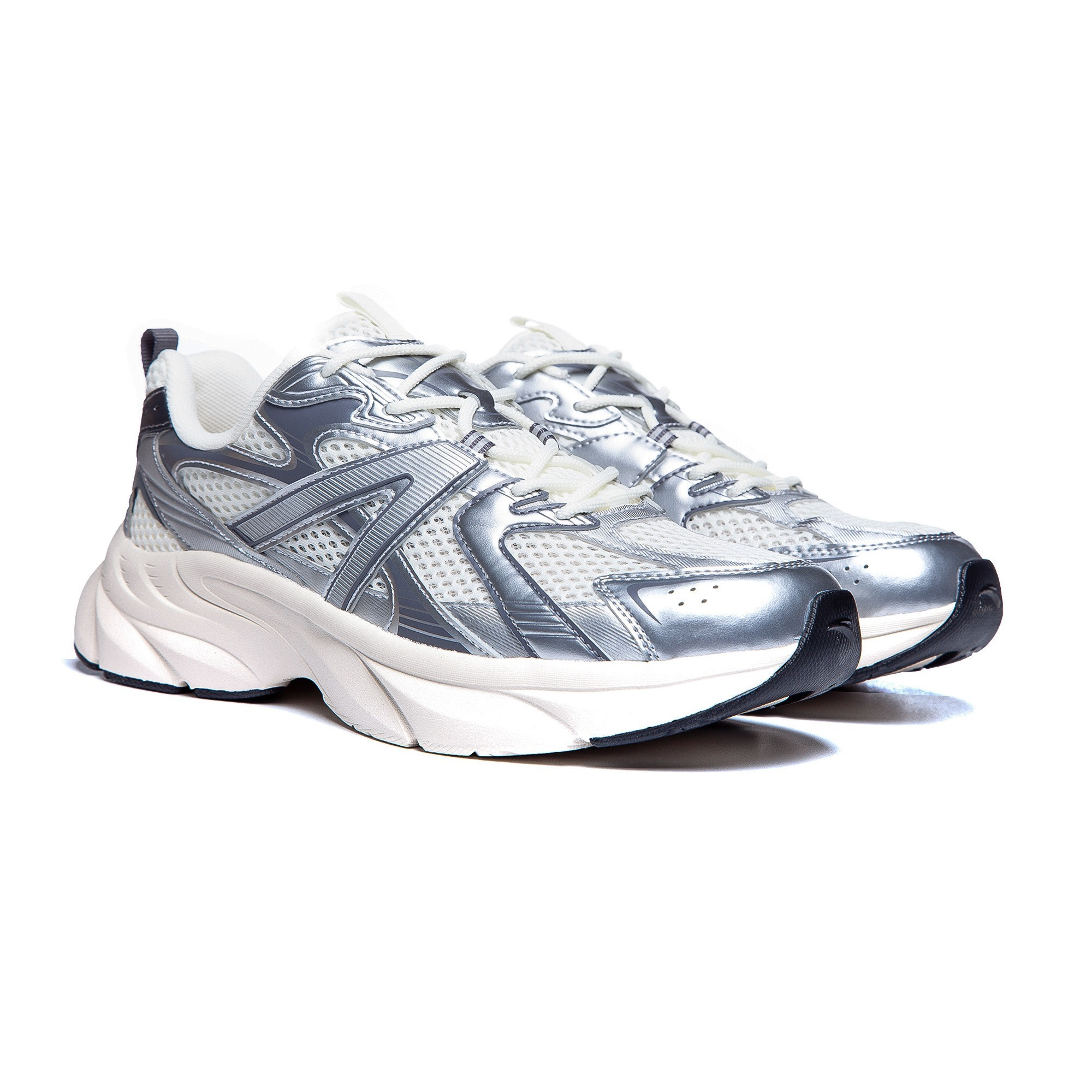 Anta Lifestyle Shoes For Women, Beige&Silver