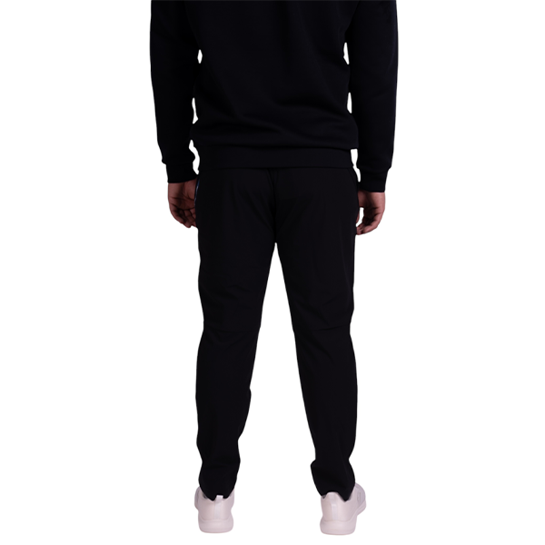Anta Knit Track Fitness Pants For Men, Basic Black