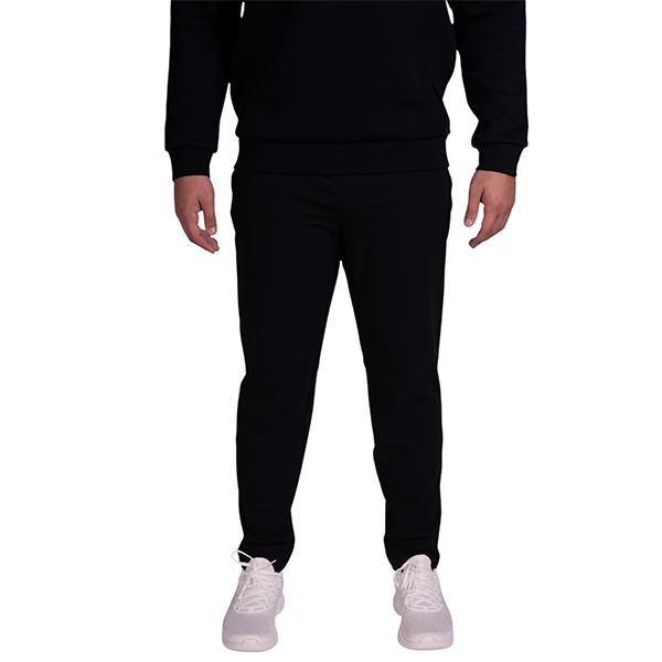 Anta Knit Track Fitness Pants For Men, Basic Black