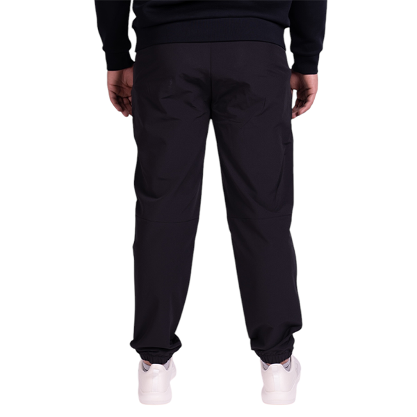 Anta Woven Track Running Pants For Men, Basic Black
