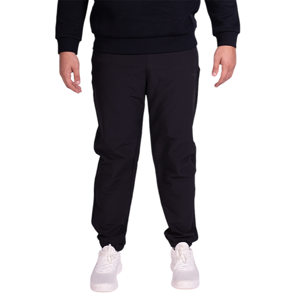Anta Woven Track Running Pants For Men, Basic Black