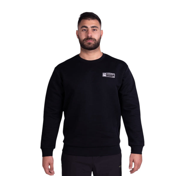 Anta Fitness Sweatshirt For Men, Basic Black