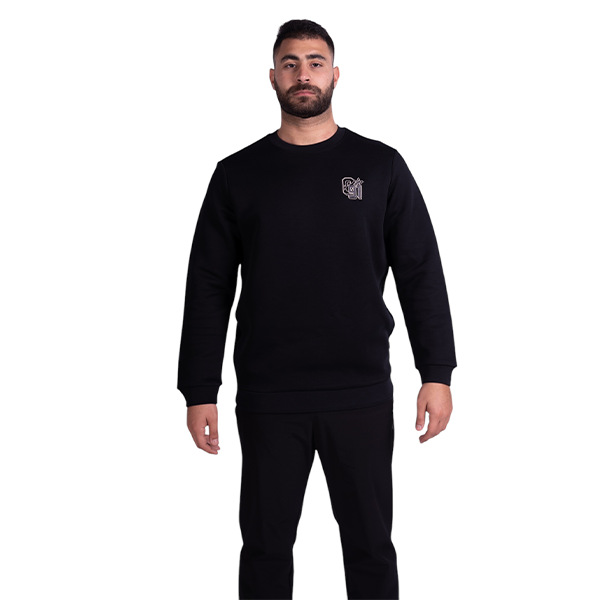Anta Lifestyle Sweatshirt For Men, Basic Black