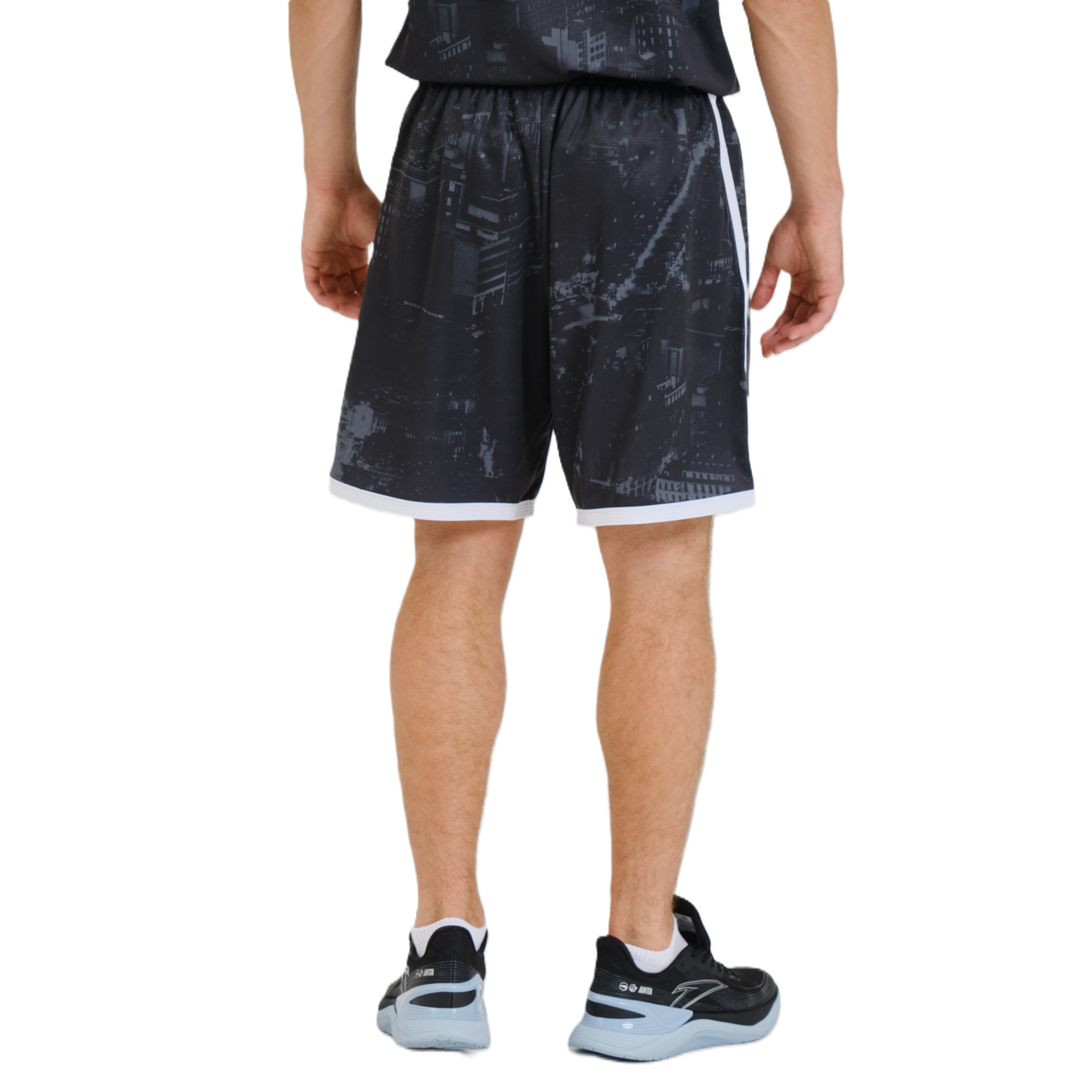 Anta Basketball Set For Men, Black