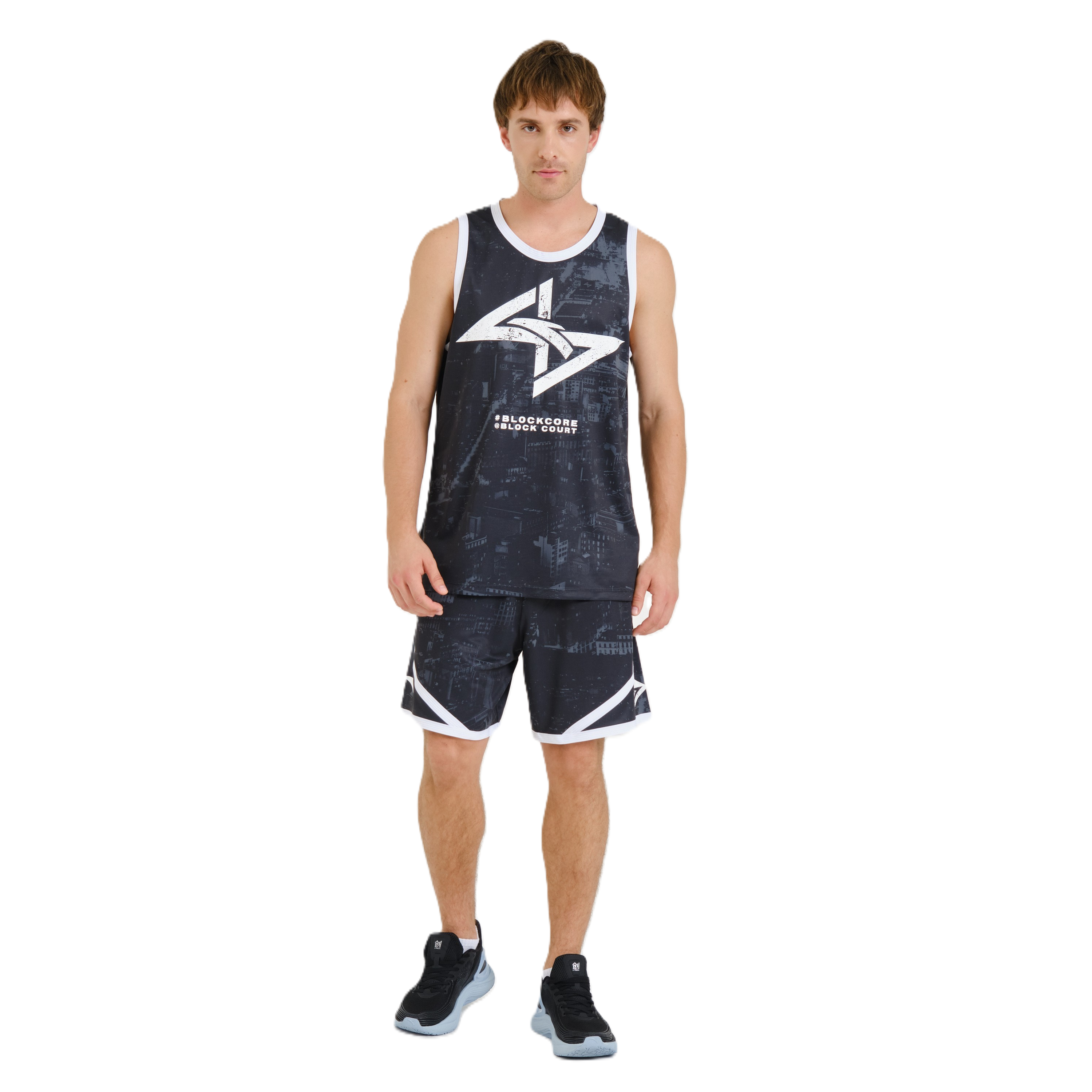 Anta Basketball Set For Men, Black