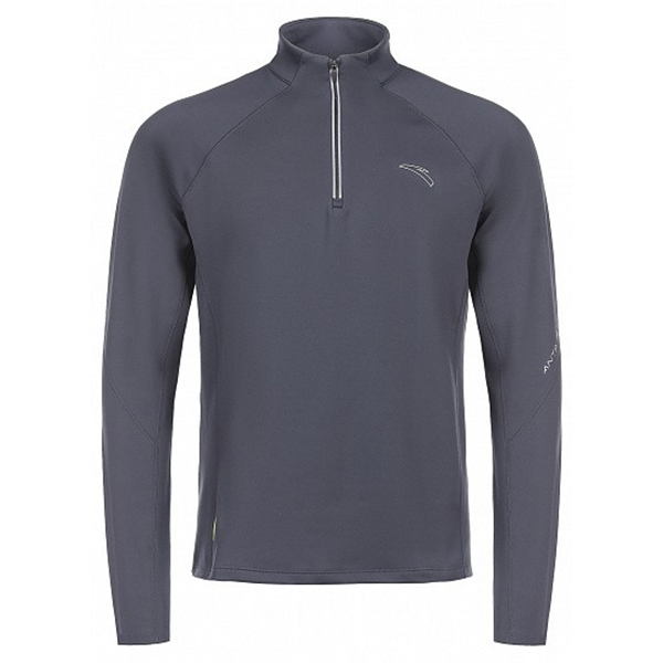 Anta Running Ls T-Shirt For Men, D.Grey