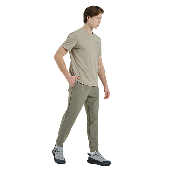 Anta Fitness Knit Track Pants For Men, D.Green