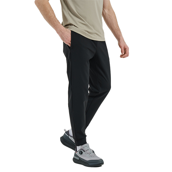 Anta Fitness Knit Track Pants For Men, Black