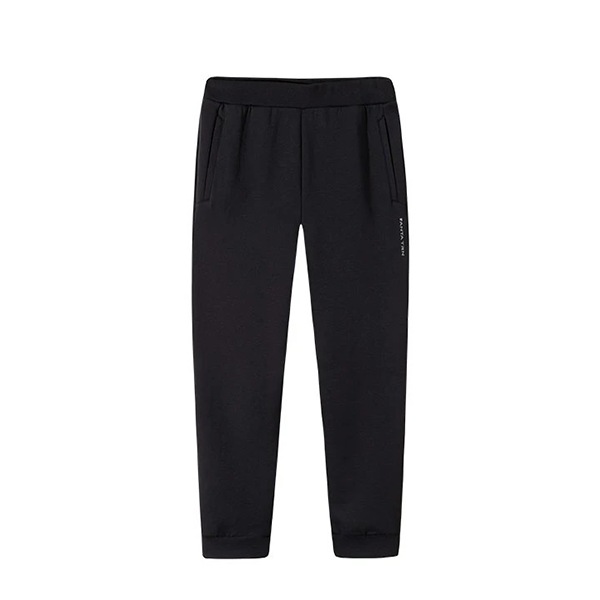 Anta Fitness Knit Track Pants For Men, Black