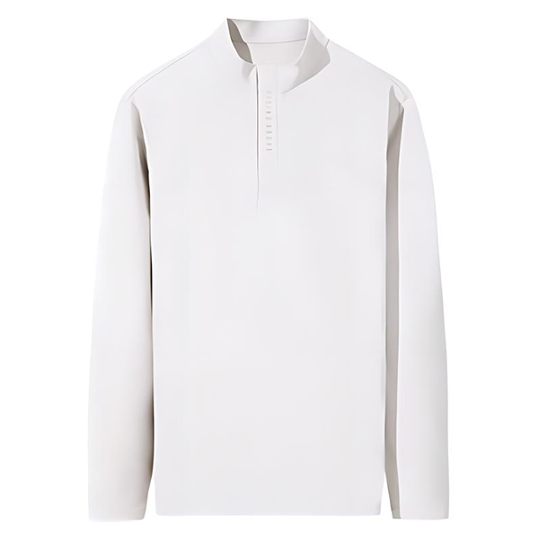 Anta Fitness Ls T-Shirt For Men, Cloud Grey