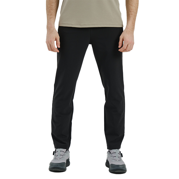 Anta Fitness Woven Track Pants For Men, Black