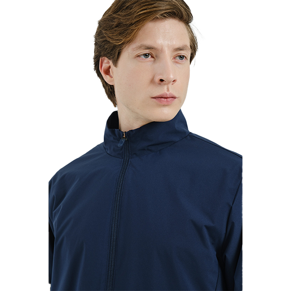 Anta Fitness Fleece Jacket For Men, D.Blue