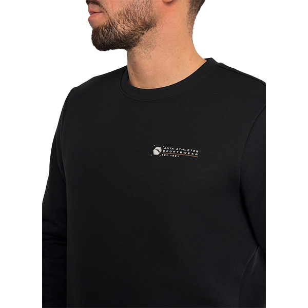 سويت شيرت أنتا فيتنس للرجال، أسود