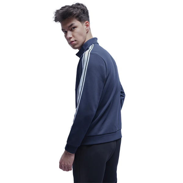 Anta Fitness Knit Track Top For Men, D.Blue