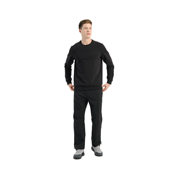 سويت شيرت أنتا فيتنس للرجال، أسود