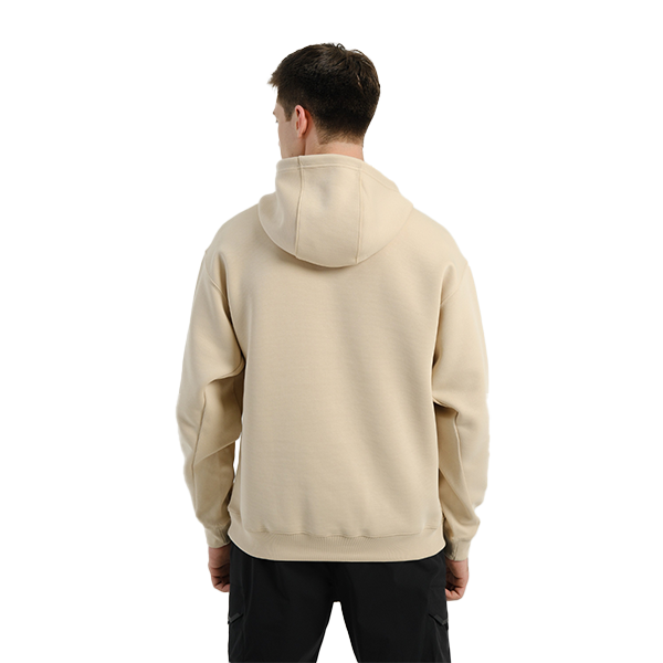 Anta Fitness Hooded Sweatshirt For Men, Almond Grey