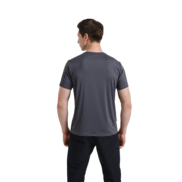 Anta Running Ss T-Shirt For Men, D.Grey