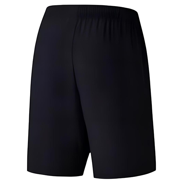 شورت رياضي منسوج من أنتا للرجال، أسود