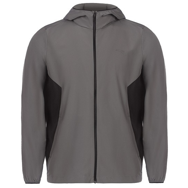 Anta Running Hooded Sweatshirt For Men, D.Green&Black