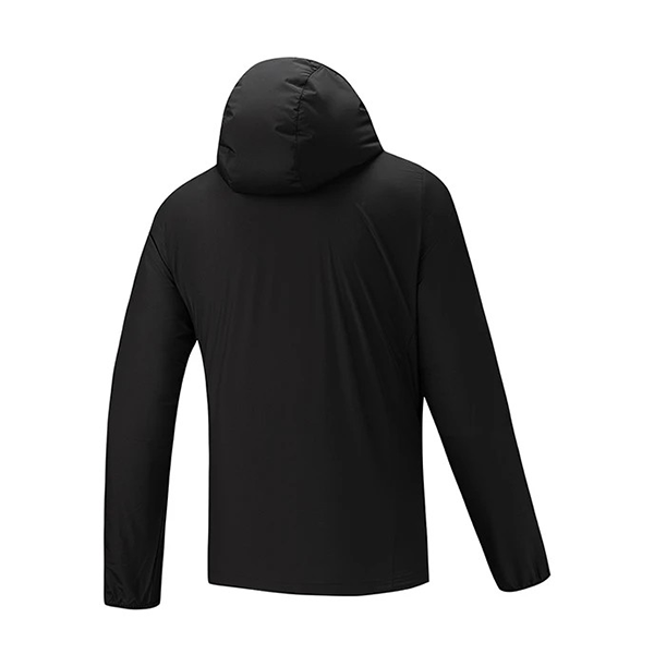 Anta Running Hooded Sweatshirt For Men, Black