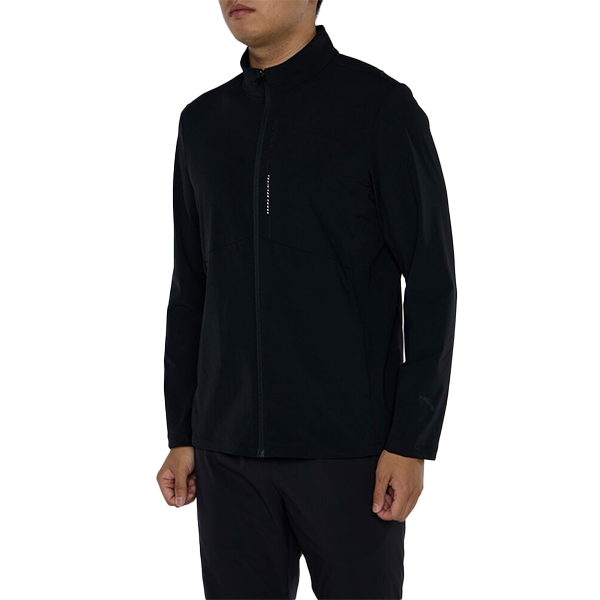 Anta Fitness Knit Track Top For Men, Black