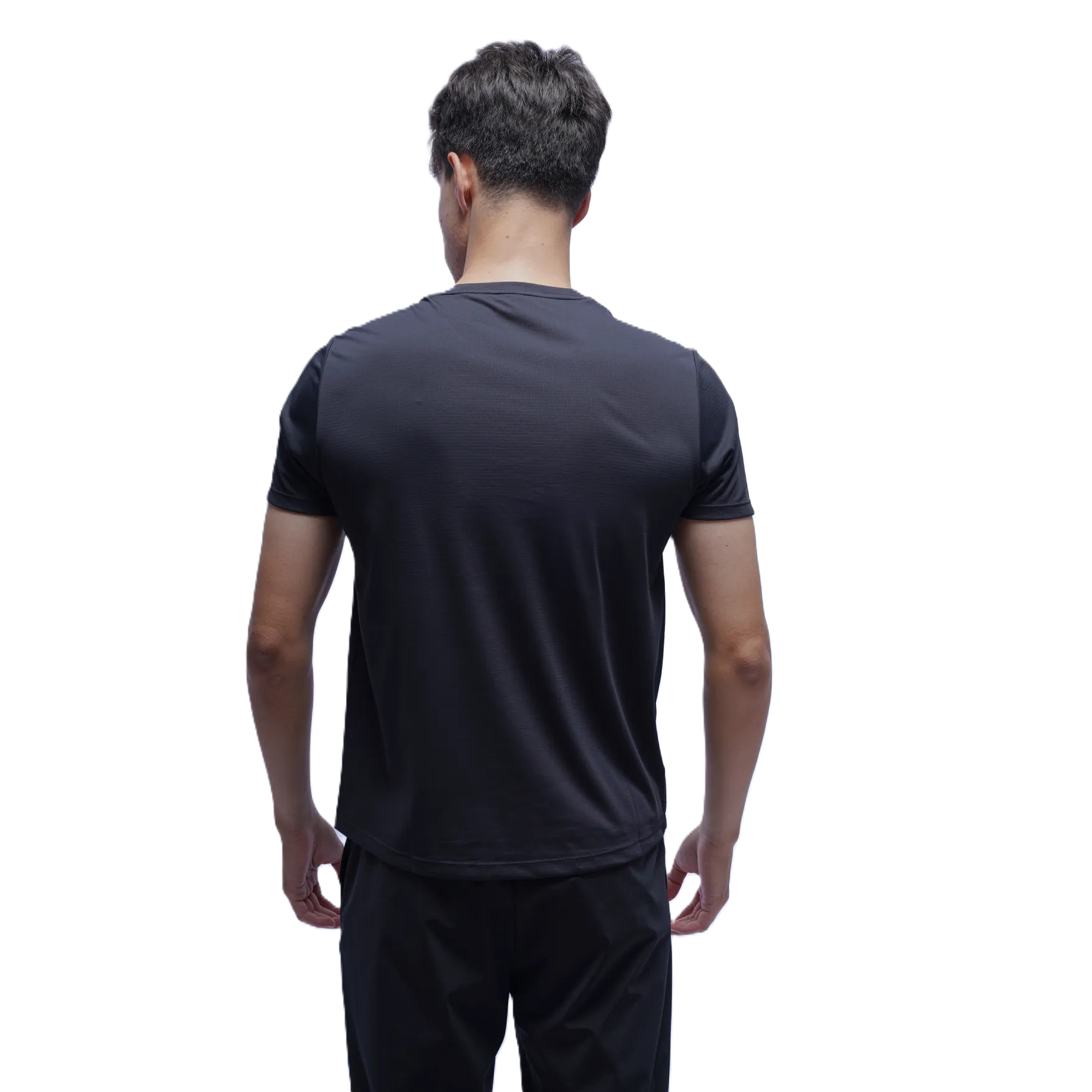 Anta Ss Running T-Shirt For Men, Black
