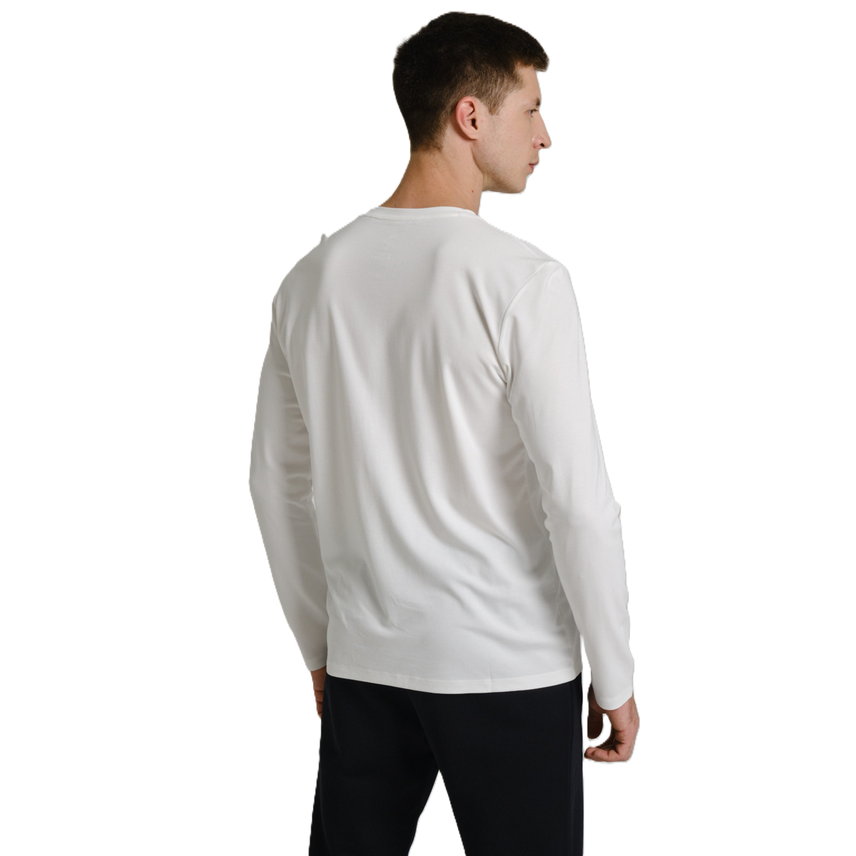 Anta Ls Fitness T-Shirt For Men, Paper White