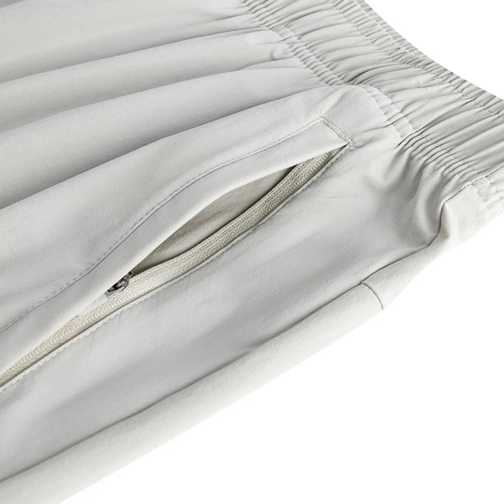 Anta Fitness Track Pants For Men, L.Grey