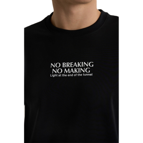 Anta Ss Basketballt T-Shirt For Men, Black