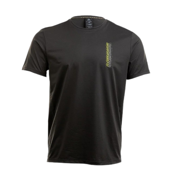 Anta Ss Running T-Shirt For Men, Phantom Brown