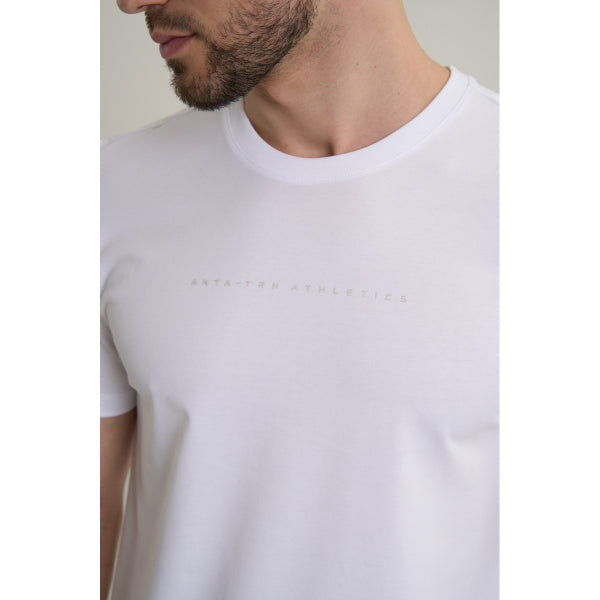 Anta Ss Fitness T-Shirt For Men, White