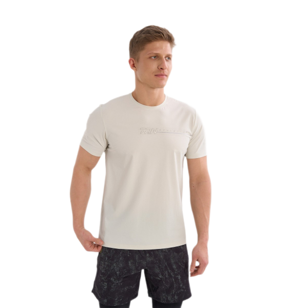Anta Ss Fitness T-Shirt For Men, Grey