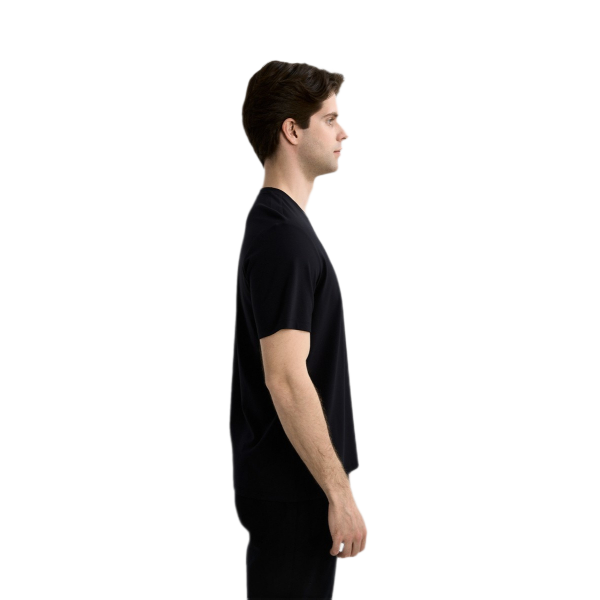 Anta Ss Fitness T-Shirt For Men, Black