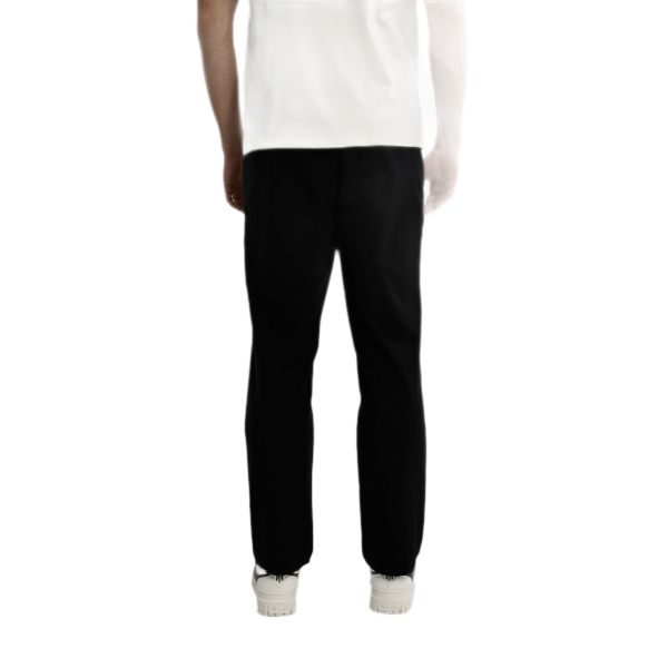 Anta Woven Track Fitness Pants For Men, Black