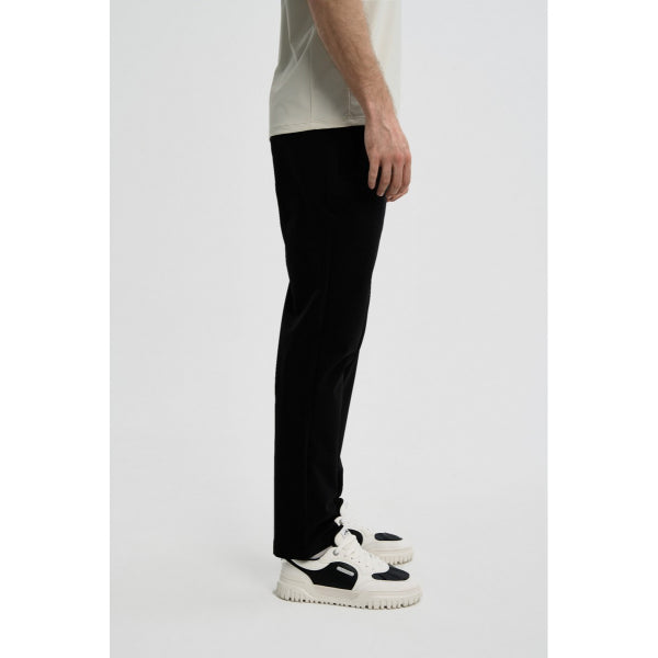 Anta Woven Track Fitness Pants For Men, Black