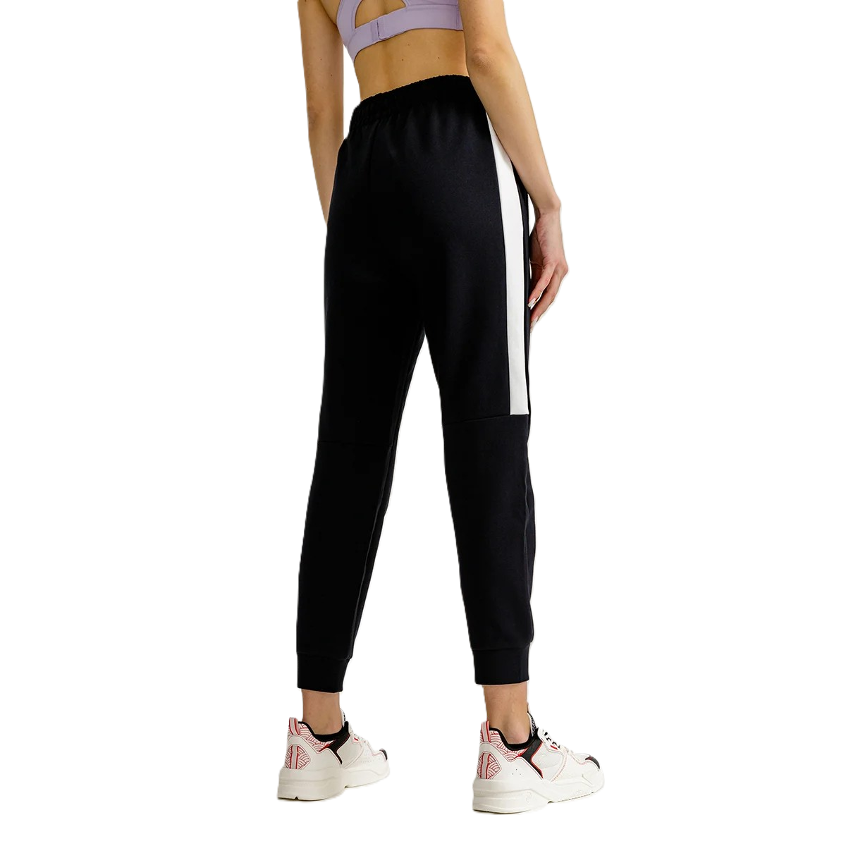 Anta Fitness Knit Ankle Pants For Women, Black
