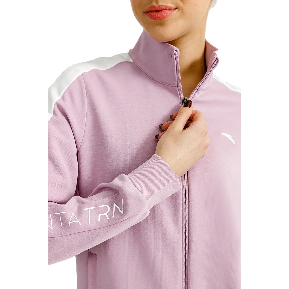 Anta Fitness Knit Track Top For Women, Purple