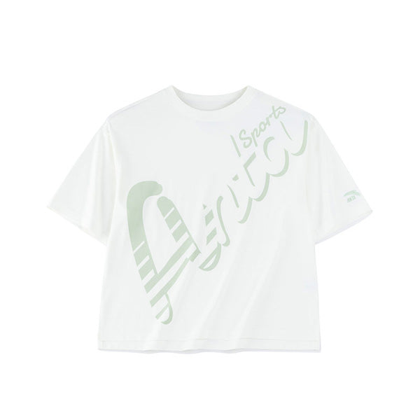 Anta Ss Lifestyle T-Shirt For Women