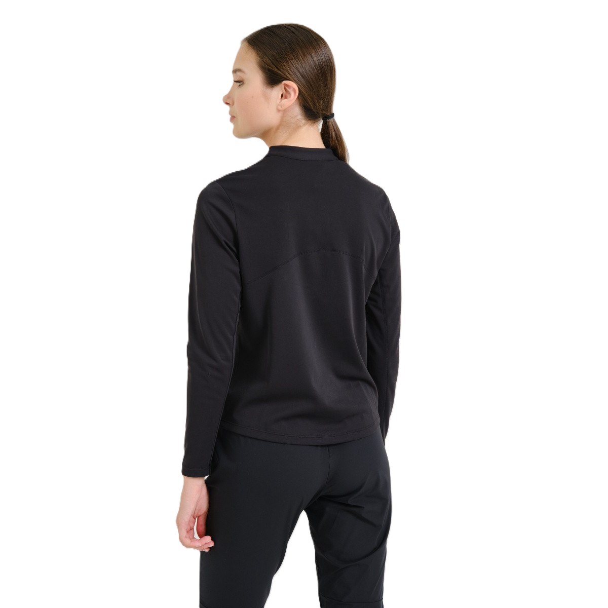 Anta Running Ls T-Shirt For Women, Black