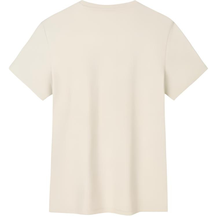 Anta Fitness Ss T-Shirt For Women, Wheat Grey