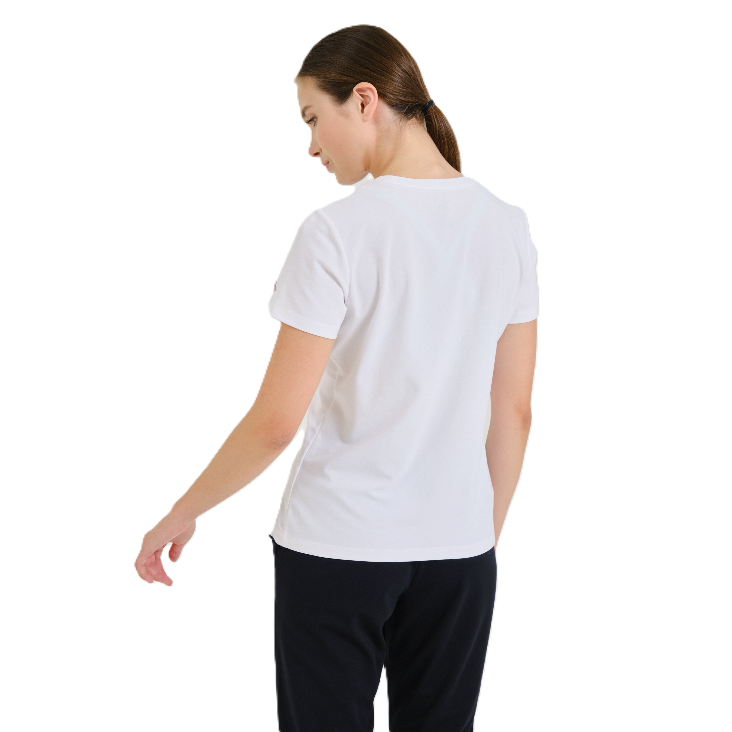 Anta Fitness Ss T-Shirt For Women, White