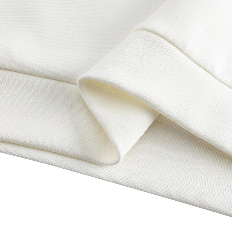 Anta Fitness Sweatshirt For Women, Paper White