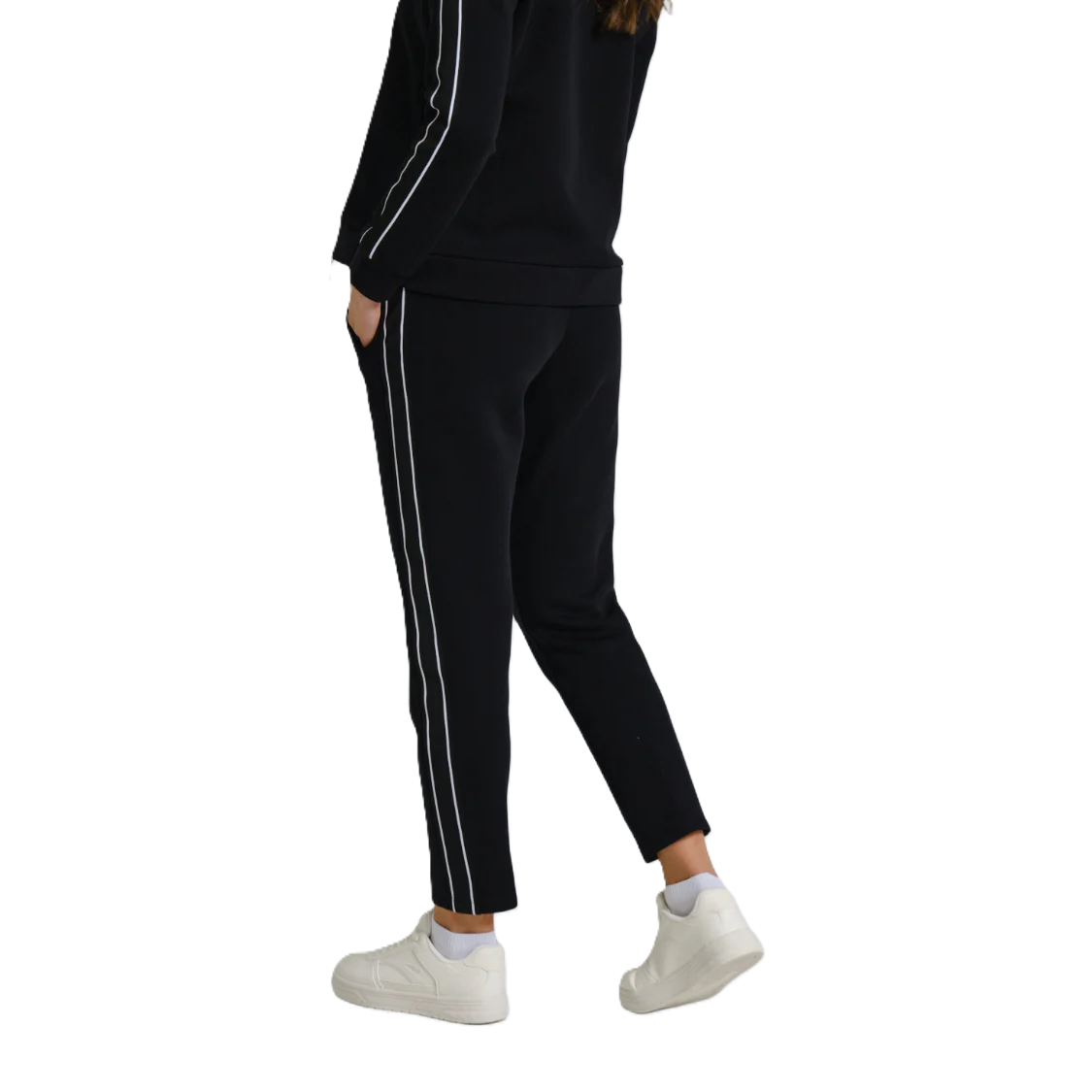 Anta Fitness Track Pants For Women, Black