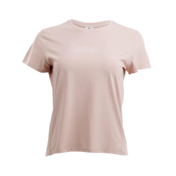 Anta Ss Running T-Shirt For Women, Pink