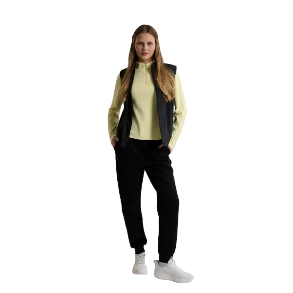 Anta Knit Track Fitness Pants For Women, Black