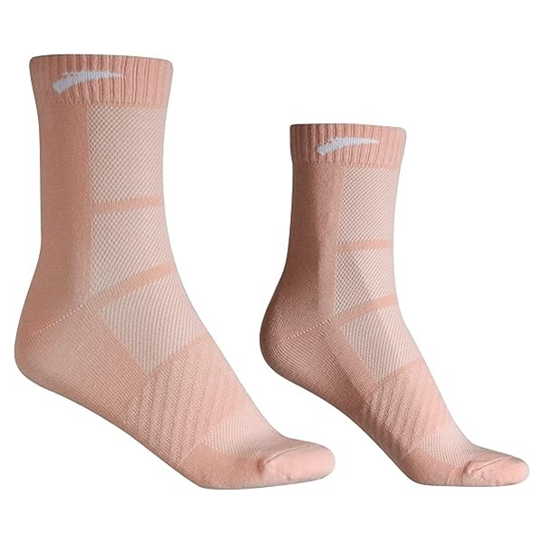 Anta Fitness Socks For Women, Fog Rose Pink