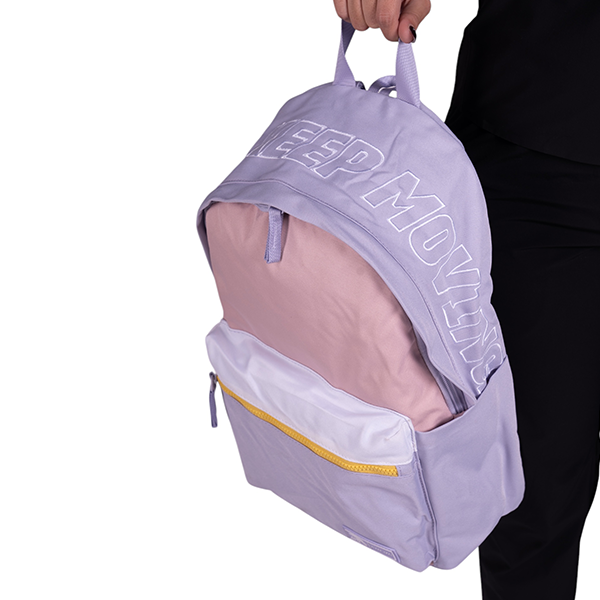 Anta Lifestyle Backpack For Unisex, Purple