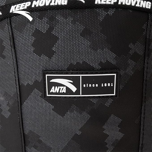 Anta Lifestyle Backpack For Unisex, Basic Black