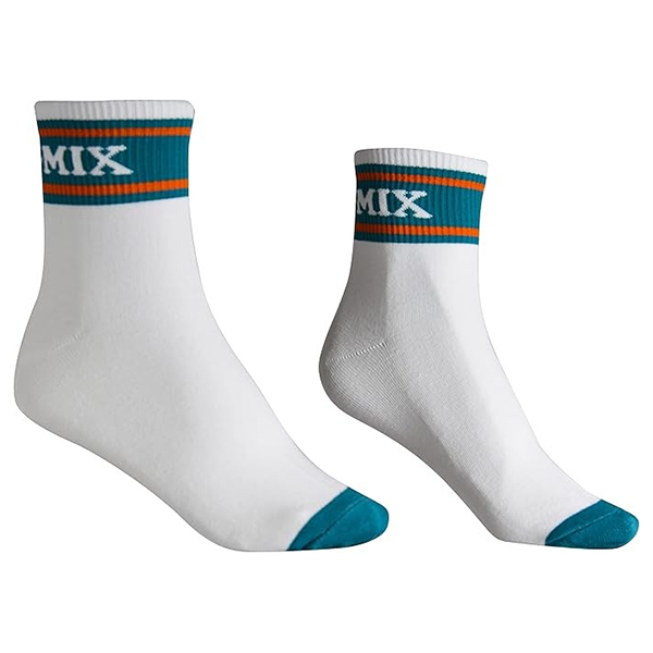 Anta Lifestyle Socks For Unisex, Paper White