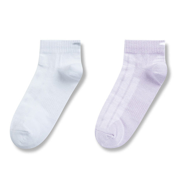 Anta Fitness Socks For Women, Purple & White